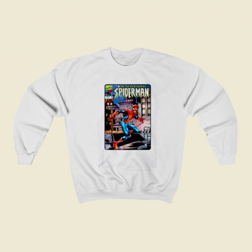 The Sensational Spiderman Christmas Sweatshirt Style