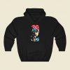 Blue Mista Funny Graphic Hoodie