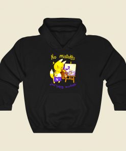 Happy Accidents Funny Graphic Hoodie