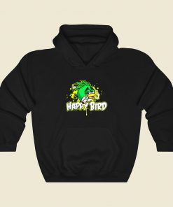 Happy Bird Funny Graphic Hoodie