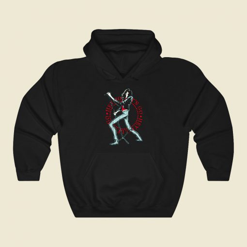Hey Ho Lets Go Funny Graphic Hoodie
