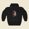 Hiding In The Dark Funny Graphic Hoodie
