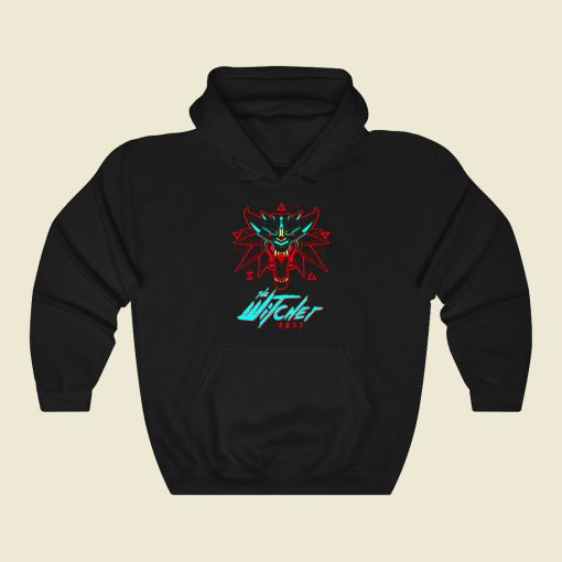 The Witcher 2077 Funny Graphic Hoodie