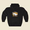 Time Travels Funny Graphic Hoodie