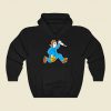 Trick Or Death Funny Graphic Hoodie
