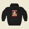 V Man Funny Graphic Hoodie