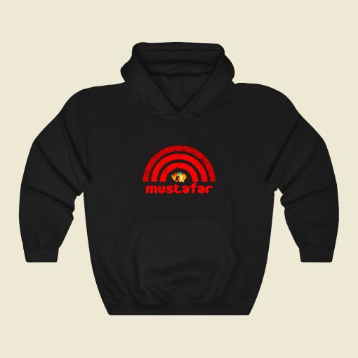 Volcanic Wasteland Funny Graphic Hoodie