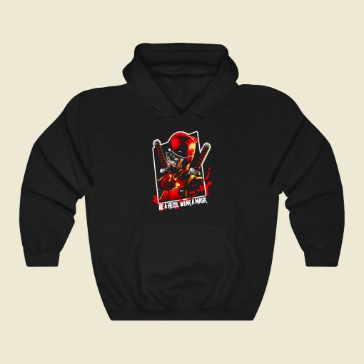 Wear A Mask Funny Graphic Hoodie