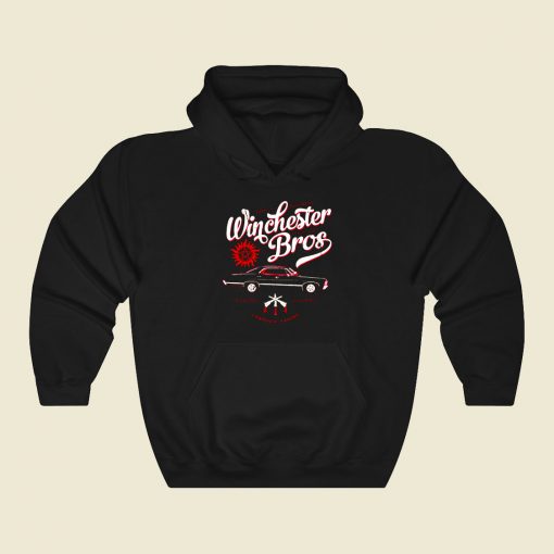 Winchester Bros Funny Graphic Hoodie