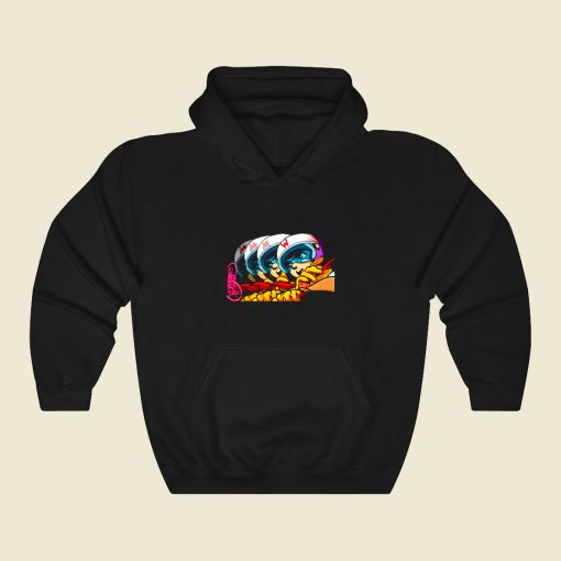 Wo Wo Racer Funny Graphic Hoodie