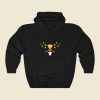 Yoga With The Butterflies Funny Graphic Hoodie