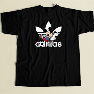Football Mickey Mouse Adidas T Shirt Style