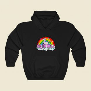 Go To Hell Unicorn Funny Hoodie Style