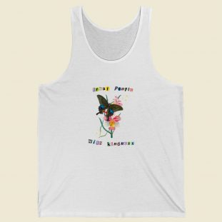 Butterfly Treat People With Kindness Tank Top