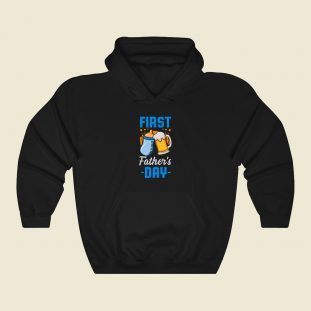 First Fathers Day Beer Milk Hoodie Style
