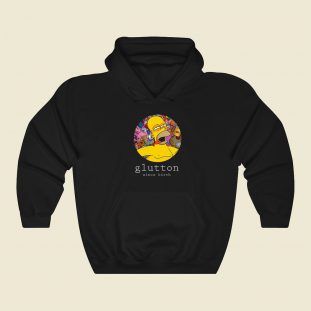 Glutton Homer Simpsons Funny Hoodie Style