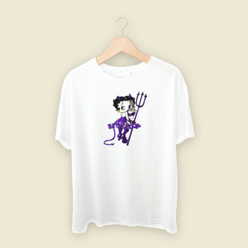 Betty Boop Devilish 80s Retro T Shirt Style