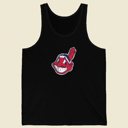 Cleveland Indians Logo Tank Top