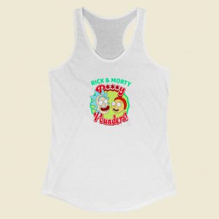 Rick And Morty Pussy Founders Racerback Tank Top