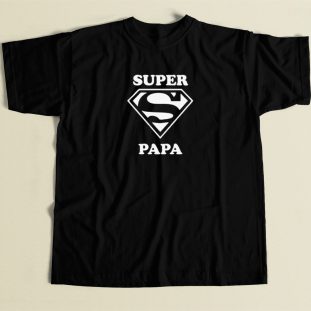 Super Papa Parody T Shirt Style