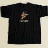ACDC Thunder Metal Band 80s Retro T Shirt Style