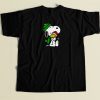 Snoopy Peanuts Santa Hats 80s Retro T Shirt Style