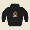 USA Cat Meowica Independence 80s Retro Hoodie Style