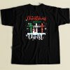 Christmas Begins With Christ 80s Retro T Shirt Style