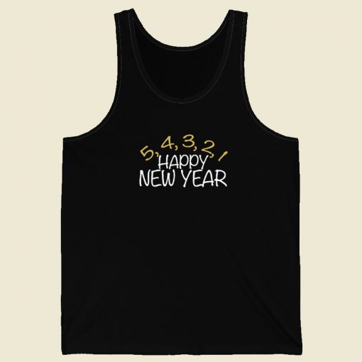 Happy New Year Funny Tank Top