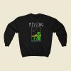 Missing Alien Funny 80s Retro Sweatshirt Style