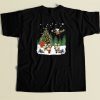 Snoopy Be A Santa Christmas 80s Retro T Shirt Style