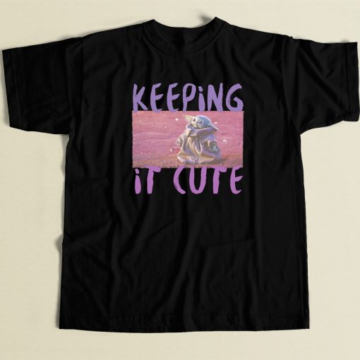 The Child Keeping It Cute 80s Retro T Shirt Style