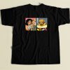 Wonder Woman Yelling At Cheetah 80s Retro T Shirt Style