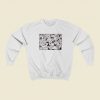 Gudetama Doodle Art 80s Sweatshirt Style