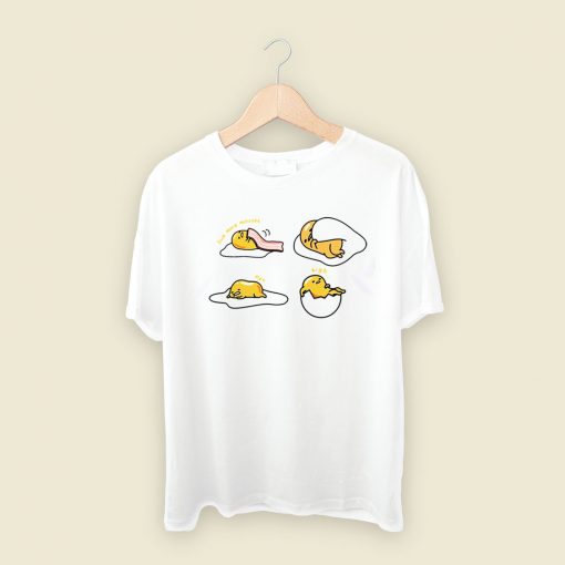 Lazy Eggs Gudetama 80s Retro T Shirt Style
