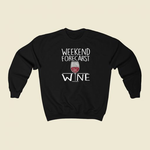 Weekend Forecast 100 Chance 80s Sweatshirt Style