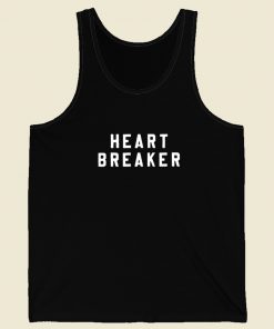 Heart Breaker Block Valentine 80s Tank Top