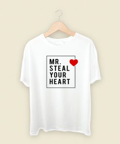 Mr Steal Your Heart Valentine 80s T Shirt Style