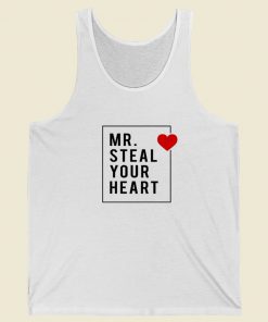 Mr Steal Your Heart Valentine 80s Tank Top