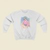 Pastel Dreams Michiru 80s Sweatshirt Style