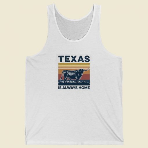 Texas Is Always Home Vintage 80s Tank Top