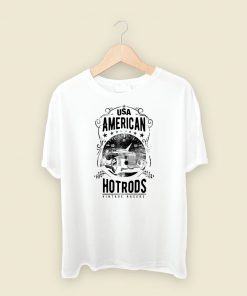 Usa American Hot Rods Vintage 80s T Shirt Style