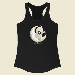 Embrace The Chaos 80s Racerback Tank Top