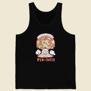 Escape Reality Play Pen And Paper 80s Tank Top