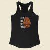 Its In My Dna Basketball 80s Racerback Tank Top