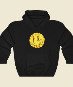Melty Smiley Face Hoodie Style