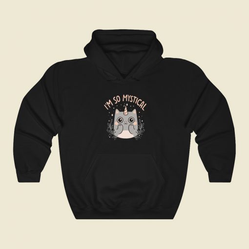Mystical Kitty Funny Hoodie Style