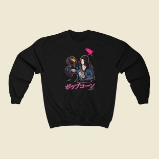 Popcorn Crow Itachi 80s Sweatshirts Style