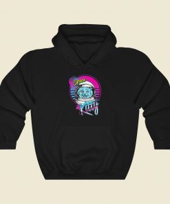 Space Kitty Astronaut Hoodie Style