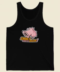 Vintage Snort Saved My Bacon 80s Tank Top